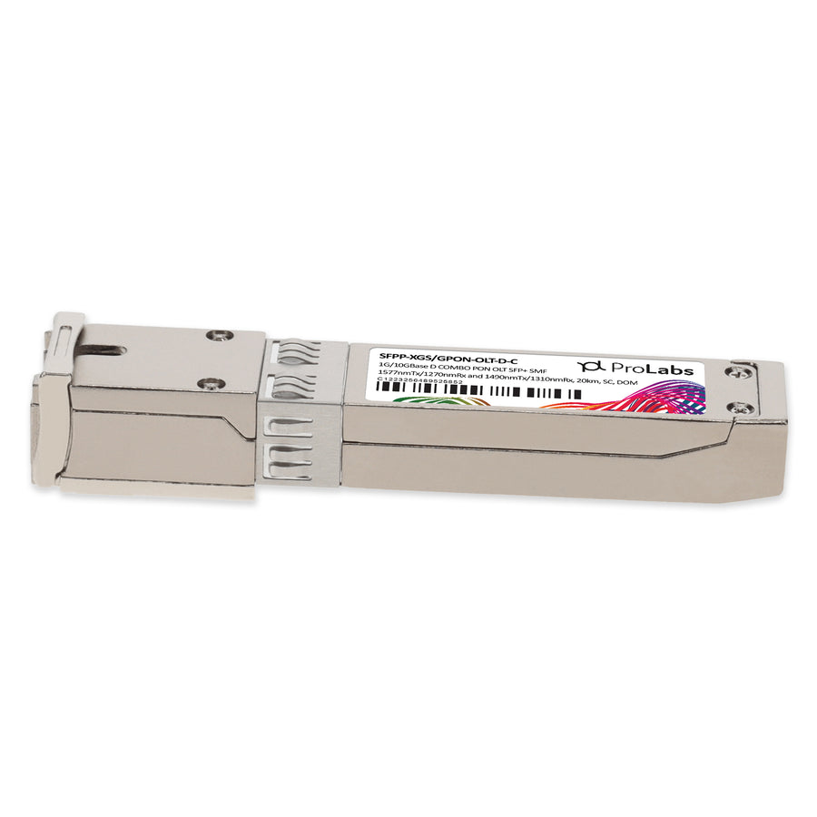 Prolabs MSA and TAA Combo PON OLT SFP+ Transceiver (SMF, 1577nmTx/1270nmRx and 1490nmTx/1310nmRx, D, SC, DOM)