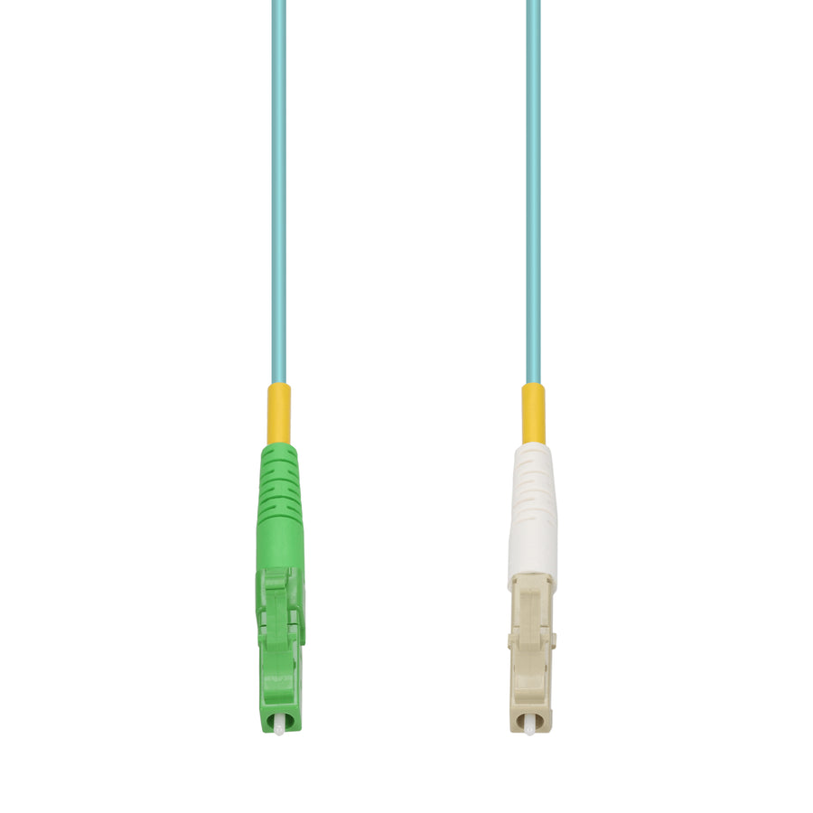  25m ALC to LC Aqua OM4 Simplex OFNP (Plenum-Rated) Fiber Patch Cable