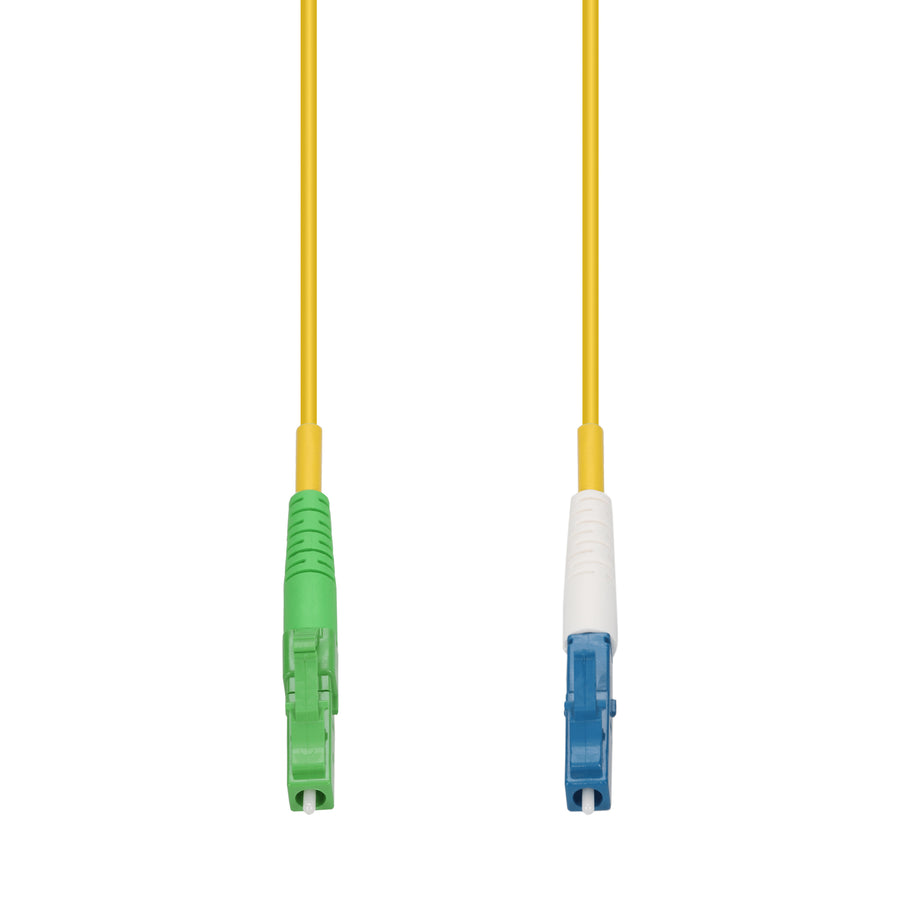  25m ALC to LC Yellow OS2 Simplex LSZH SMF Fiber Patch Cable