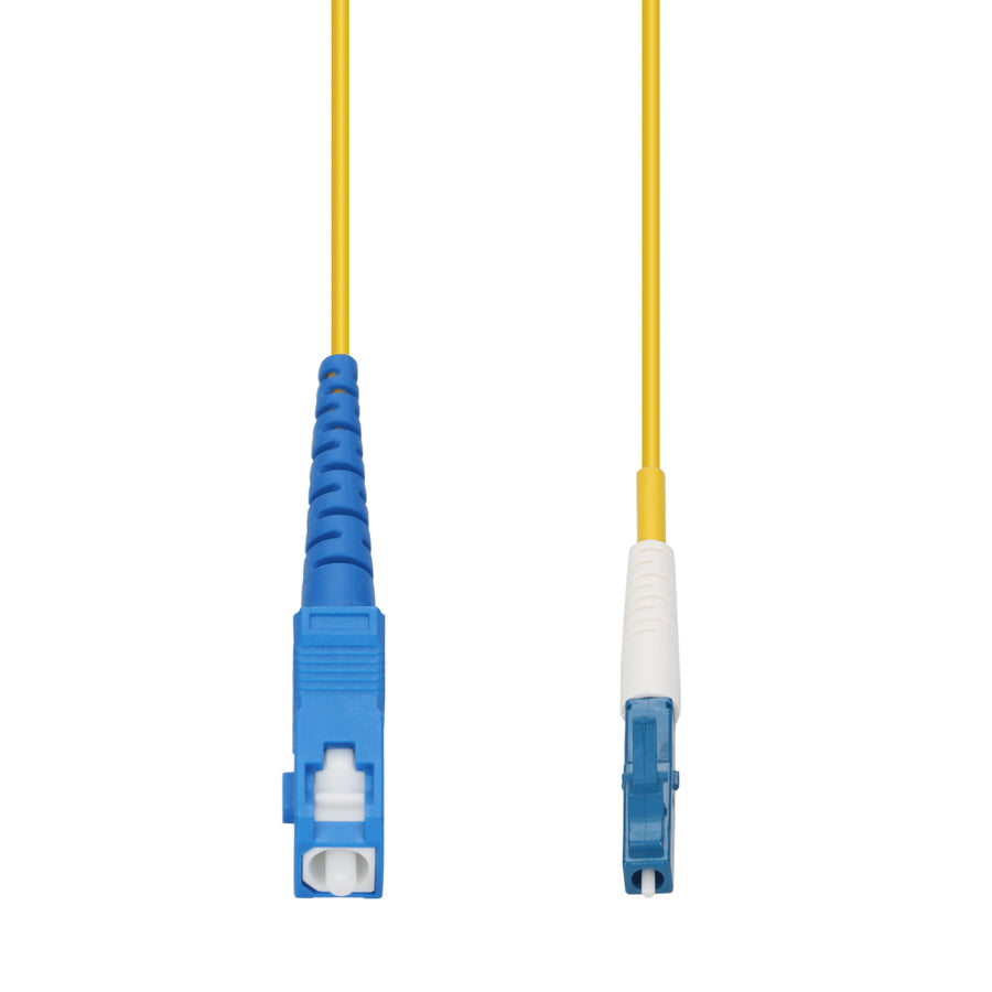  10m SC to LC Yellow OS2 Simplex LSZH SMF Fiber Patch Cable