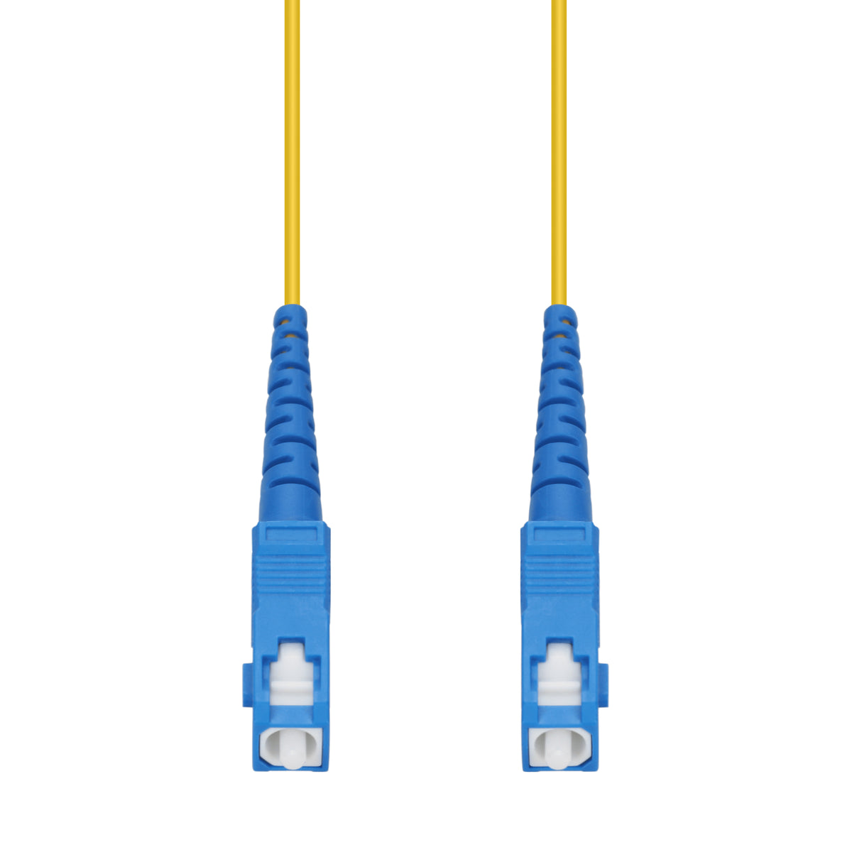  25m SC to SC Yellow OS2 Simplex OFNP (Plenum-Rated) SMF Fiber Patch Cable