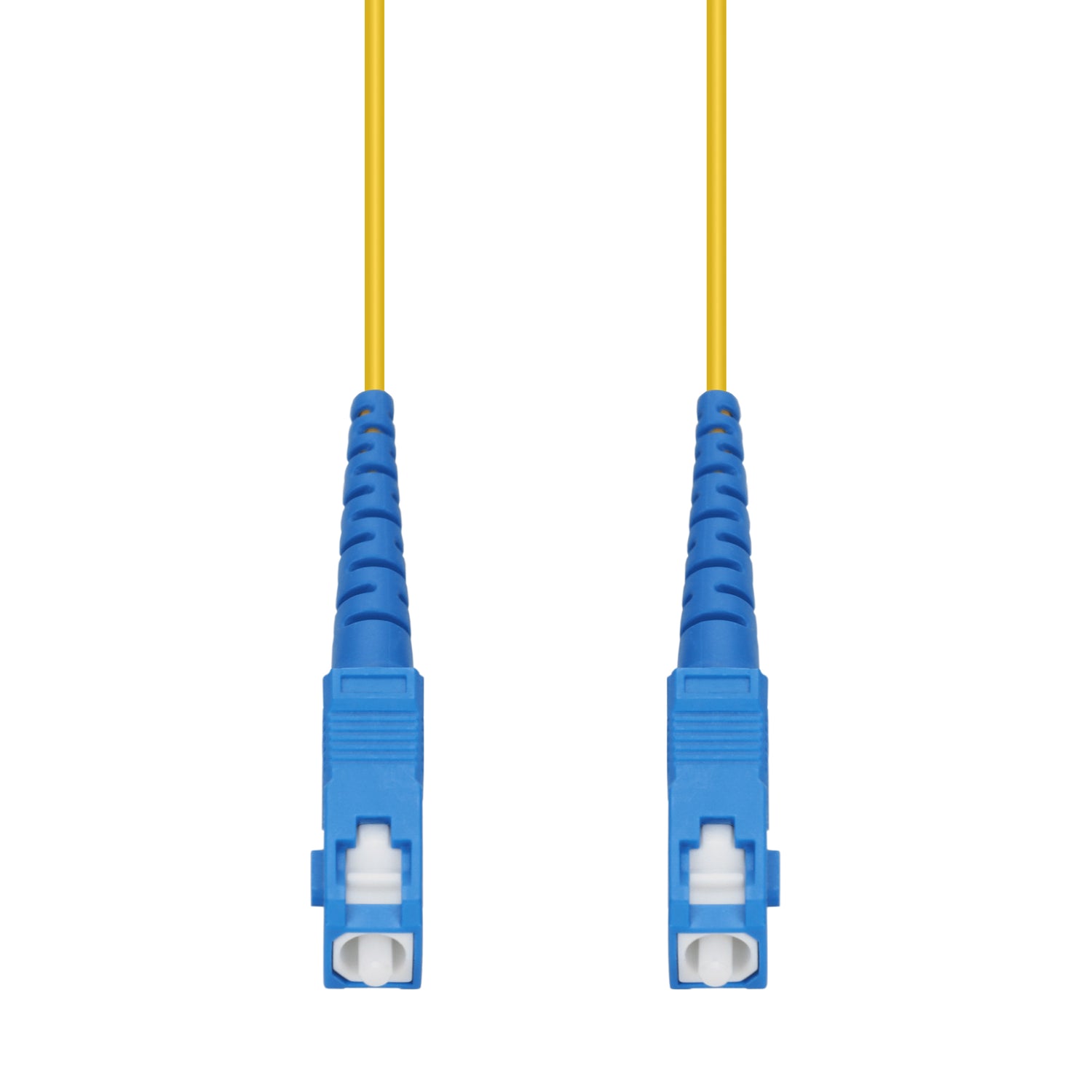  25m SC to SC Yellow OS2 Simplex OFNR (Riser-Rated) SMF Fiber Patch Cable