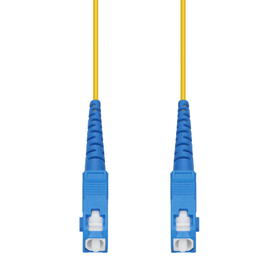  25m SC to SC Yellow OS2 Simplex OFNR (Riser-Rated) SMF Fiber Patch Cable