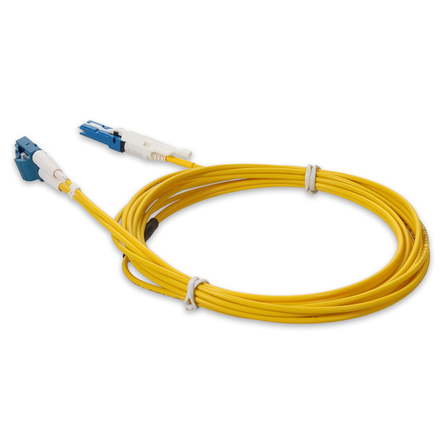  1m CS to LC Yellow OS2 Duplex LSZH SMF Fiber Patch Cable