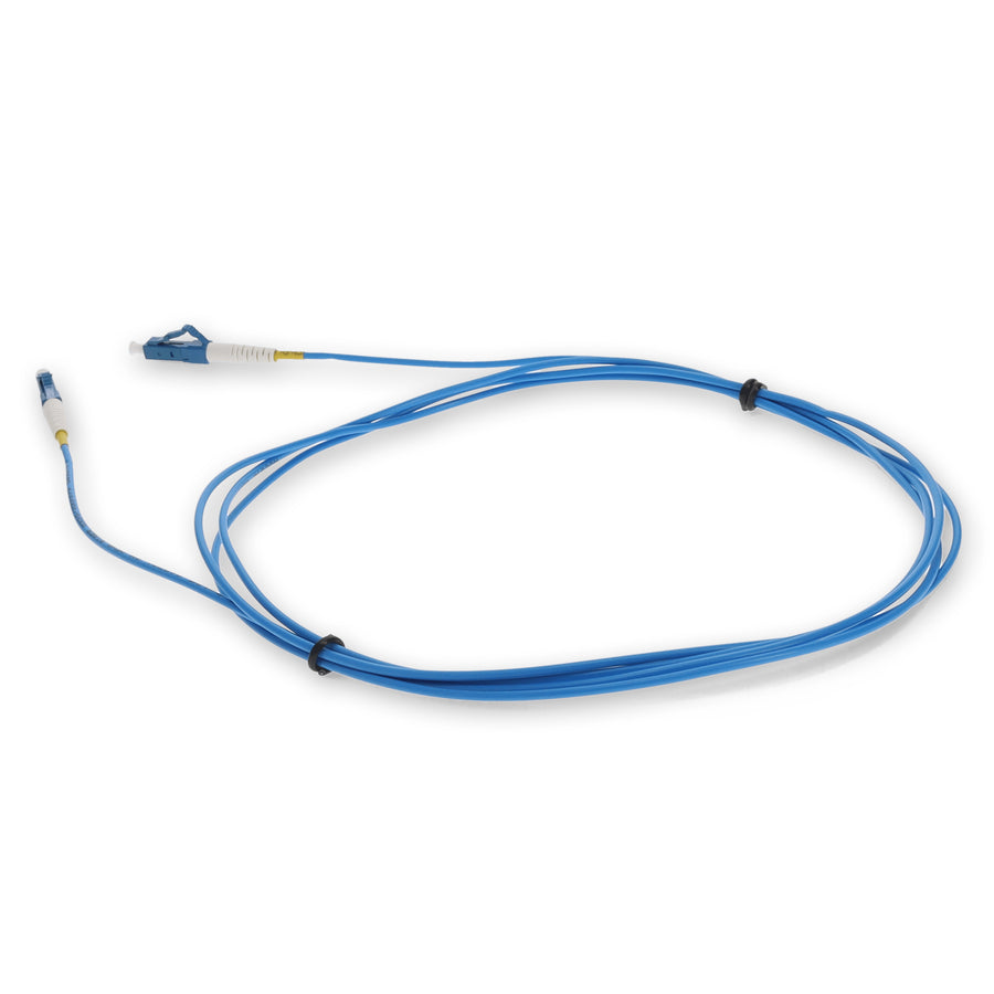  1.5m LC to LC Blue OS2 Simplex OFNR (Riser-Rated) SMF Fiber Patch Cable