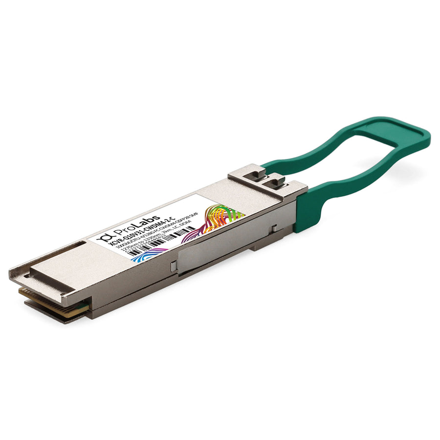 Prolabs Ciena XCVR-Q10V31-CWDM4-2 Compatible TAA 100GbE/OTU-4/128G FC CWDM4 QSFP28 Transceiver (SMF, 1270nm to 1330nm, 2km, LC, DOM)