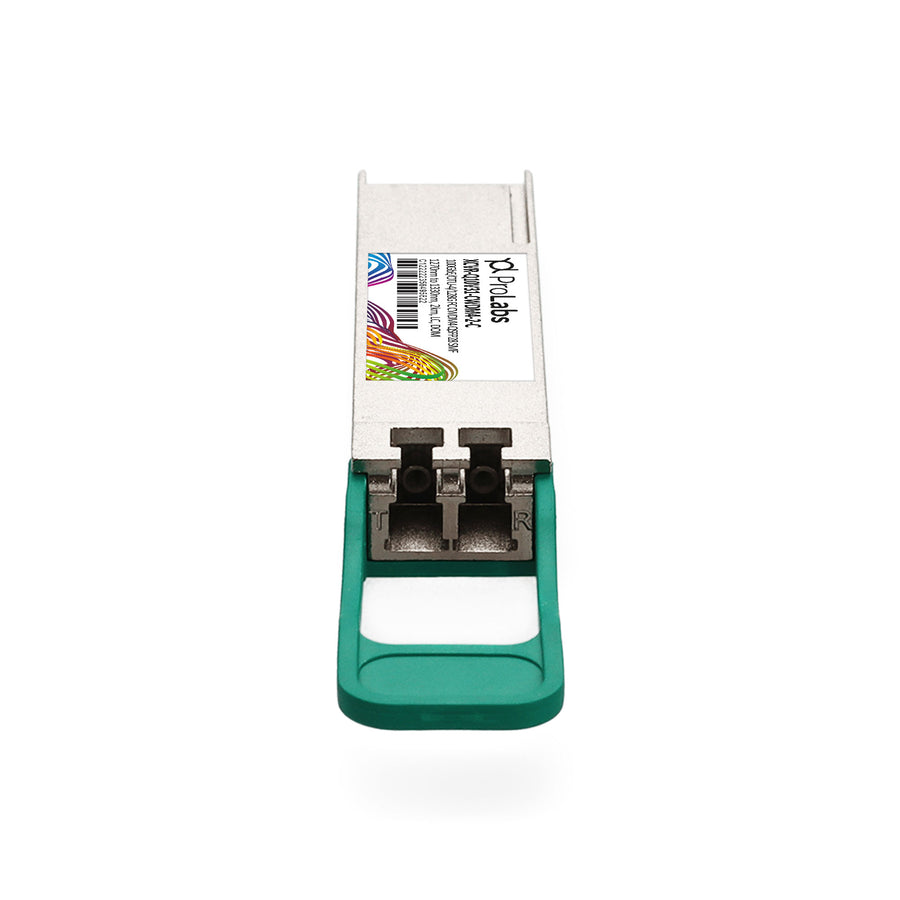 Prolabs Ciena XCVR-Q10V31-CWDM4-2 Compatible TAA 100GbE/OTU-4/128G FC CWDM4 QSFP28 Transceiver (SMF, 1270nm to 1330nm, 2km, LC, DOM)