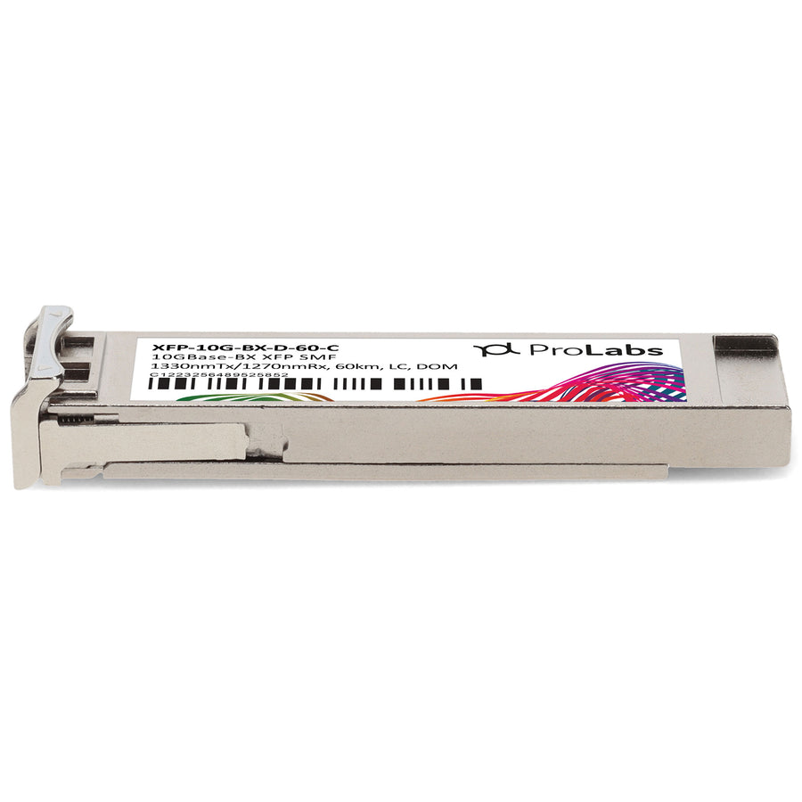 Prolabs MSA and TAA Compliant 10GBase-BX XFP Transceiver (SMF, 1330nmTX,1270nmRX, 60km, LC, DOM)