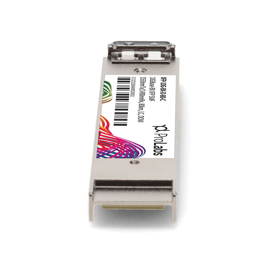 Prolabs MSA and TAA 10GBase-BX XFP Transceiver (SMF, 1550nmTx/1490nmRx, 80km, LC, DOM)