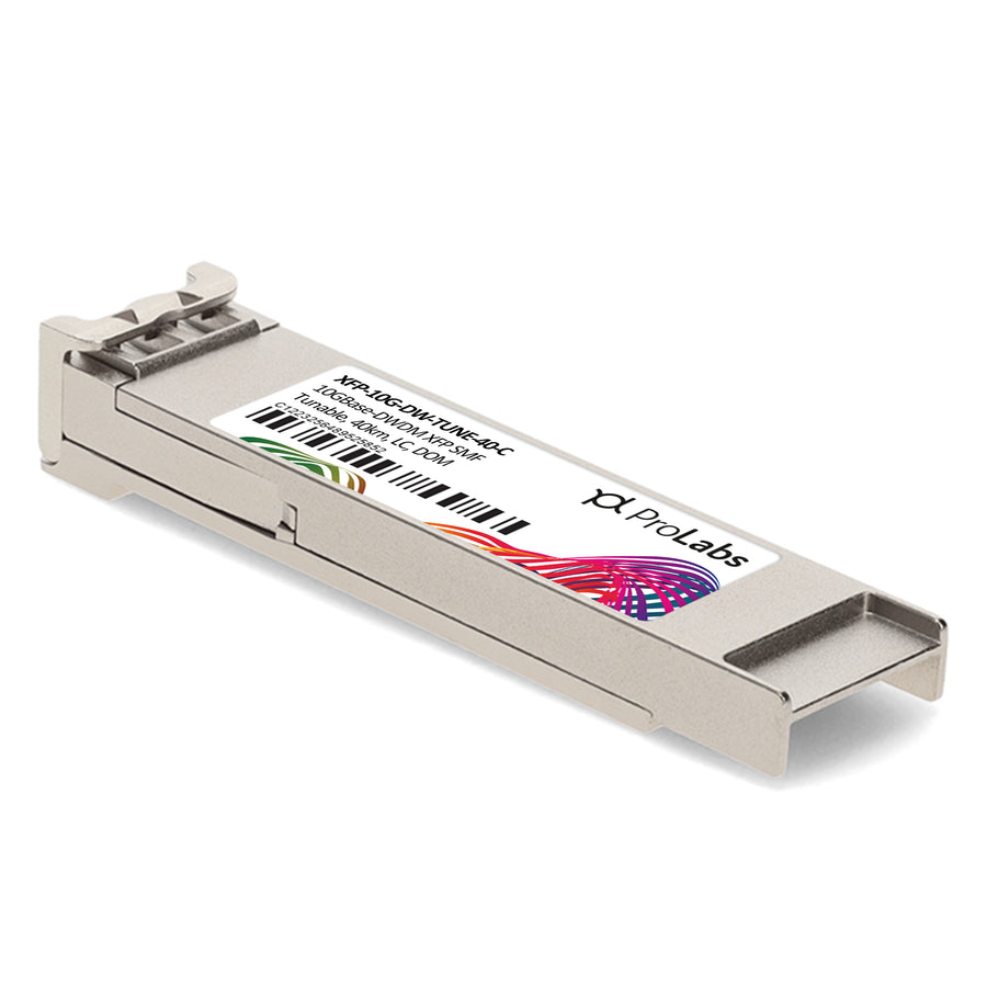 Prolabs MSA and TAA 10GBase-DWDM 50GHz XFP Transceiver (SMF, 1530nm to 1565nm, 0km, LC, DOM)